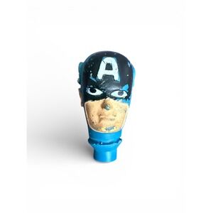 Mego Captain America head MCE 1973 collectible part for 8" figure Replacement